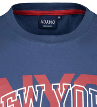 Charger l&#39;image dans la galerie, ADAMO TEE SHIRT NEW YORK Bleu jeans
