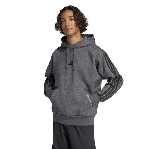 ADIDAS SWEAT CAPUCHE GRANDE LONGUEUR Anthracite