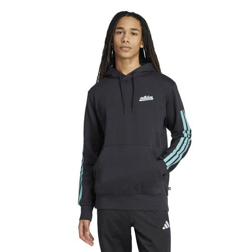 ADIDAS SWEAT CAPUCHE Noir