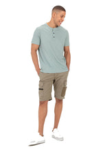 Charger l&#39;image dans la galerie, CAMEL ACTIVE TEES SHIRT BOUTON Vert amande
