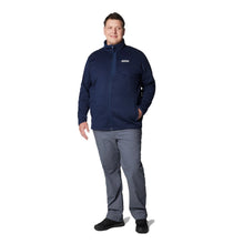 Charger l&#39;image dans la galerie, COLUMBIA SWEAT CHINE ZIP Marine
