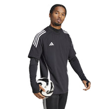 Charger l&#39;image dans la galerie, ADIDAS TEE SHIRT THERMIQUE MANCHES LONGUES GRANDE LONGUEUR Noir
