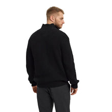Charger l&#39;image dans la galerie, NORTH GILET COTON MAILLE Noir
