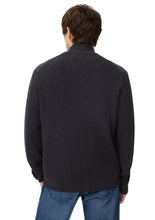 Charger l&#39;image dans la galerie, CAMEL ACTIVE GILET 100% LAINE IMPRIME Marine
