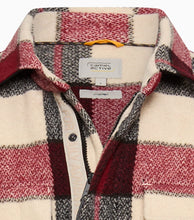 Charger l&#39;image dans la galerie, CAMEL ACTIVE VESTE DOUBLEE CARREAUX Bordeaux
