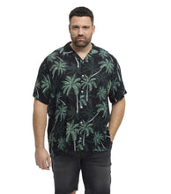 Charger l&#39;image dans la galerie, NORTH CHEMISE PALMIER Vert Noir
