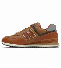 Charger l&#39;image dans la galerie, NEW BALANCE ML574 CUIR Marron
