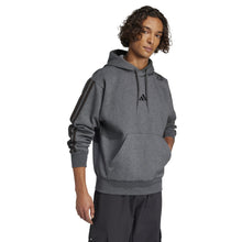 Charger l&#39;image dans la galerie, ADIDAS SWEAT CAPUCHE GRANDE LONGUEUR Anthracite
