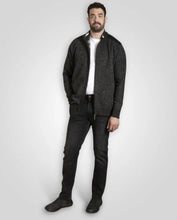 Charger l&#39;image dans la galerie, DUKE GILET FULL ZIP GRANDE LONGUEUR Gris Anthracite
