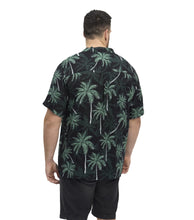 Charger l&#39;image dans la galerie, NORTH CHEMISE PALMIER Vert Noir
