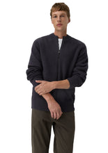 Charger l&#39;image dans la galerie, CAMEL ACTIVE GILET LAINE FULL ZIP Marine

