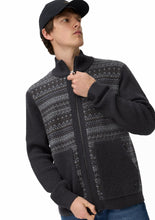 Charger l&#39;image dans la galerie, CAMEL ACTIVE GILET 100% LAINE IMPRIME Marine
