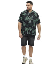 Charger l&#39;image dans la galerie, NORTH CHEMISE PALMIER Vert Noir

