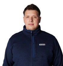 Charger l&#39;image dans la galerie, COLUMBIA SWEAT CHINE ZIP Marine
