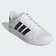 Charger l'image dans la galerie, ADIDAS STREETTALK Blanc 3 bandes noir

