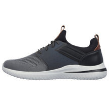 Charger l&#39;image dans la galerie, SKECHERS DELSON WIDE FIT Anthracite
