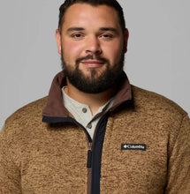 Charger l&#39;image dans la galerie, COLUMBIA SWEAT FULL ZIP Marron
