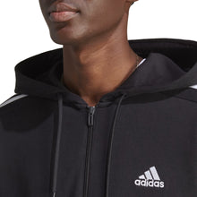 Charger l&#39;image dans la galerie, ADIDAS SWEAT CAPUCHE ZIP Noir
