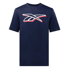 Charger l&#39;image dans la galerie, REEBOK TEE SHIRT LOGO Marine
