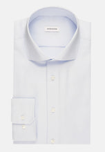 Charger l&#39;image dans la galerie, SEIDENSICKER CHEMISE GRANDE LONGUEUR Bleu ciel motif
