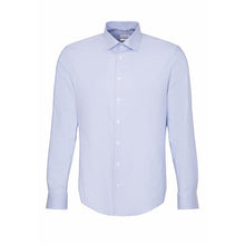Charger l&#39;image dans la galerie, SEIDENSICKER CHEMISE GRANDE LONGUEUR Bleu ciel motif
