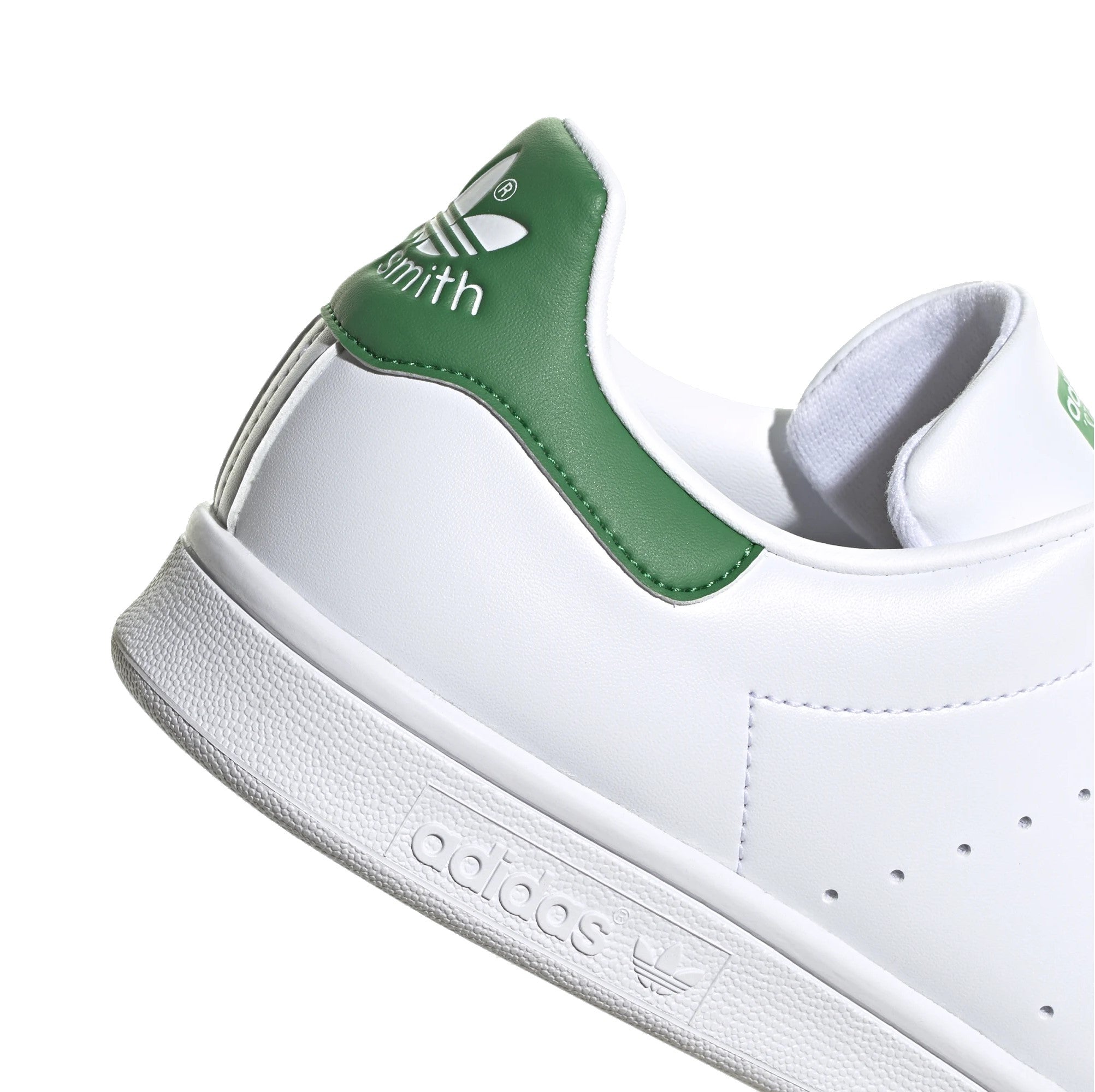 ADIDAS STAN SMITH ORIGINAL Blanc Vert grande taille homme De Long En Large