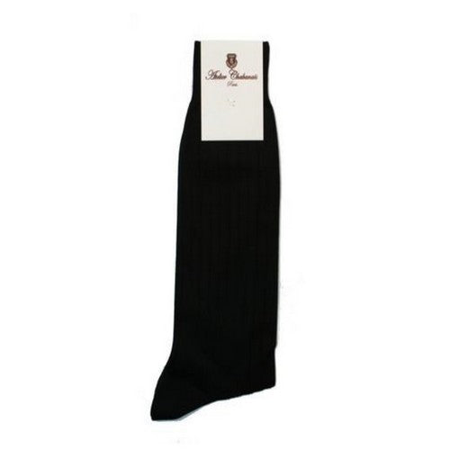 ATELIER CHABANAIS CHAUSSETTES BAMBOU  Noir