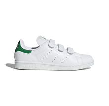 Charger l&#39;image dans la galerie, ADIDAS STAN SMITH VELCRO Blanc Vert
