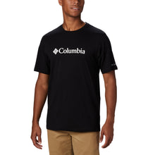 Charger l&#39;image dans la galerie, COLUMBIA BASIC LOGO TEE SHIRT Noir
