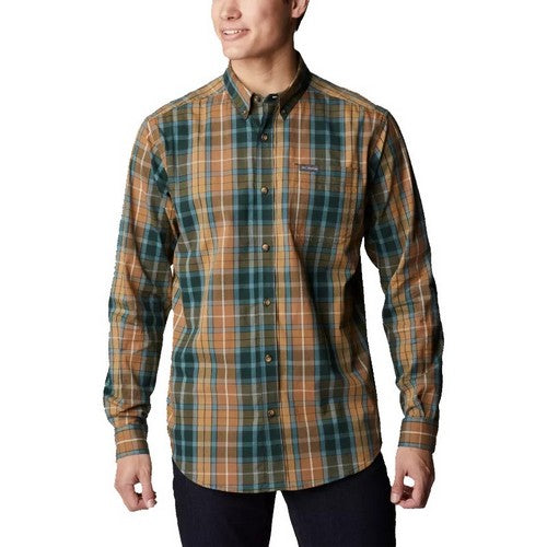 COLUMBIA CHEMISE CARREAUX Orange GRANDES TAILLES – De Long En Large COLUMBIA CHEMISE CARREAUX Orange GRANDES TAILLES – De Long En Large