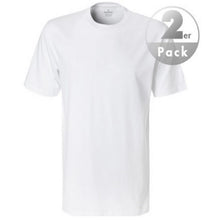 Charger l&#39;image dans la galerie, RAGMAN TEE SHIRT COL ROND LOTX2 GRANDE LONGUEUR Blanc
