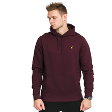 Charger l&#39;image dans la galerie, LYLE &amp; SCOTT SWEAT CAPUCHE Bordeaux
