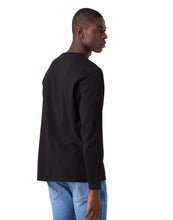 Charger l&#39;image dans la galerie, WRANGLER TEE SHIRT MANCHES LONGUES Noir
