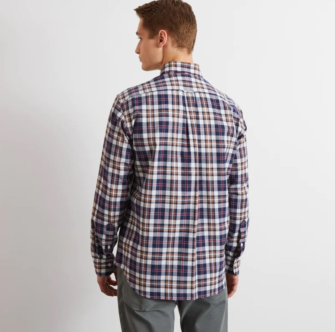 Chemise à Carreaux Eden Park Club House - Collector, Taille XL, Coton