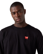 Charger l&#39;image dans la galerie, WRANGLER TEE SHIRT MANCHES LONGUES Noir
