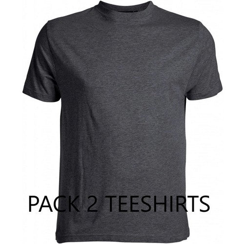 ALL SIZE TEE SHIRT PACK 2 Gris