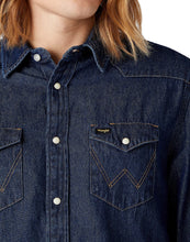 Charger l&#39;image dans la galerie, WRANGLER CHEMISE WESTERN Bleu
